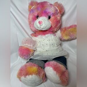 Dressed Ombré Pink/Orange Build-a-Bear